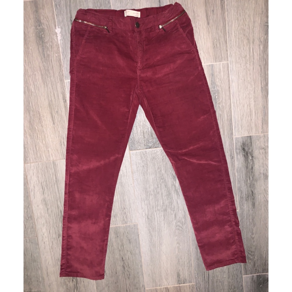 ZARA kids collection velvet pants size 13/14 - Picture 2 of 7